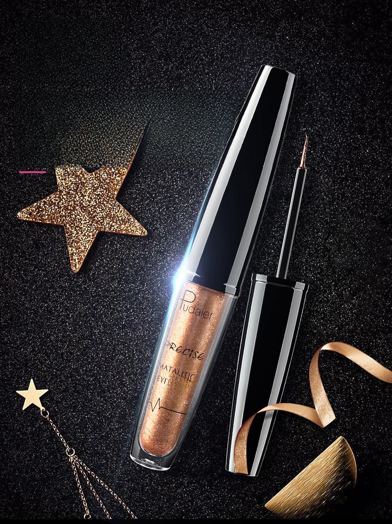 Pudaier Pearl Eyeliner Vloeibare Pen Kleurrijke Waterdichte Oogschaduw Pen Eyeliner Pen Voor Groothandel Eyeliner Vloeibare Pen_voghion.com