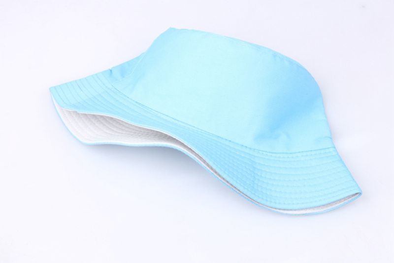 Unisex Personalized Fisherman Basin Fashion Flat Visor Sun Block Pure Cotton Round Hat_voghion.com