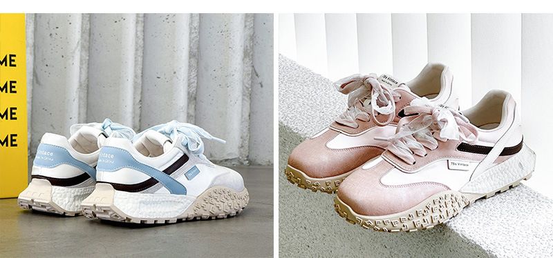 Thick-soled Heightening Shoes Women's Spring New Satin Breathable Sneakers Lightweight Casual Running Shoes_voghion.com