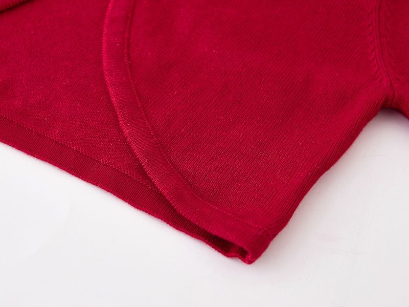 Cardigan de protection solaire fait main en perles pour filles de 8 à 16 ans – Veste d'été en tricot léger, aérée et élégante_voghion.com