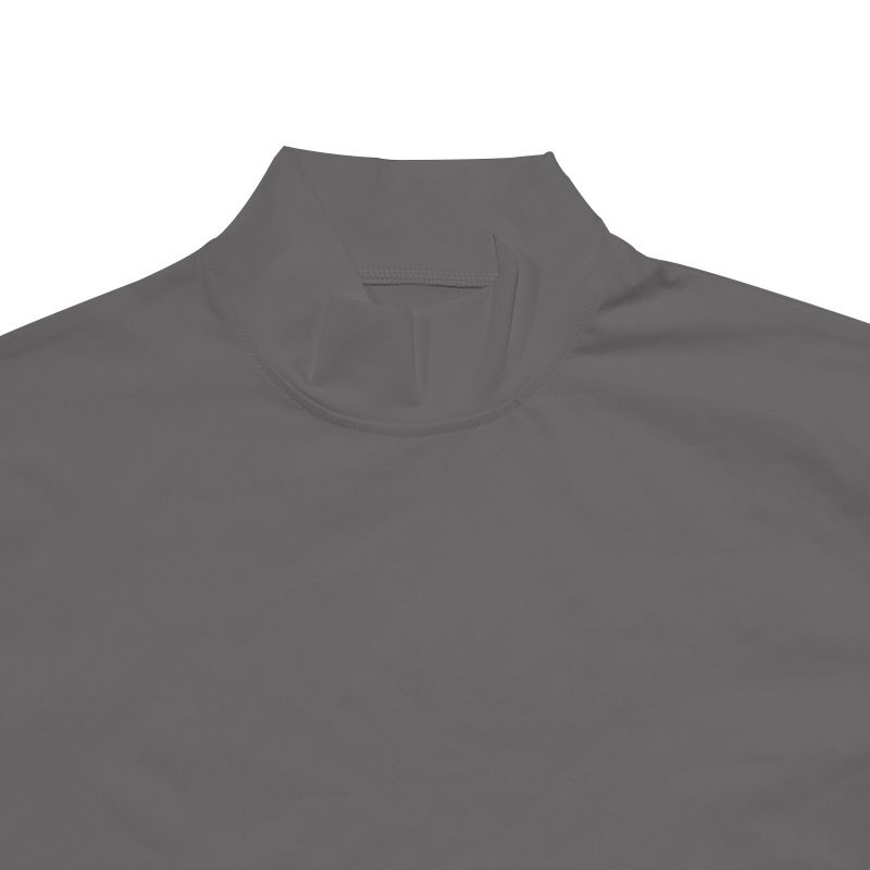 Grenzüberschreitende Herrenbekleidung Spot 2024 Sommer Einfarbig Kurzarm Fashion Bottoming Shirt Enges Rollkragen-T-Shirt für Herren_voghion.com