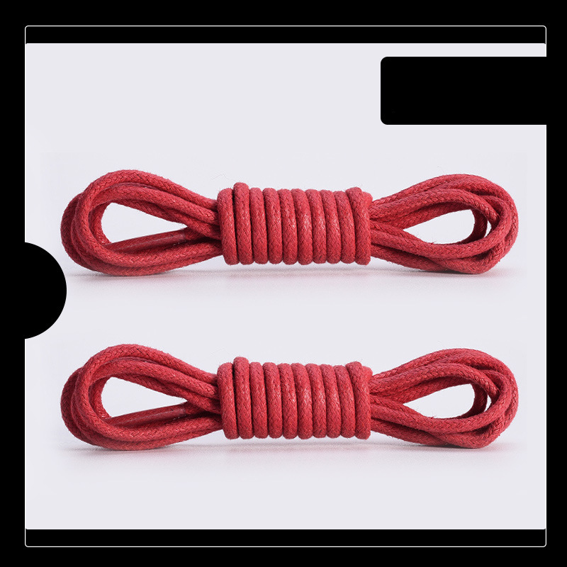 Accessori per scarpe stivali Martin in pelle lacci rotondi neri e bianchi_voghion.com