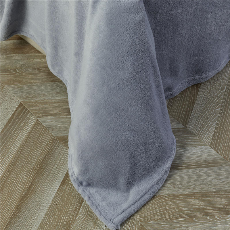 Flanell-Bettdecke – extra dicker, wendbarer Fleeceüberwurf für Bett und Sofa_voghion.com