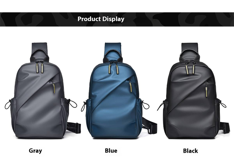Borsa da uomo, borsa da petto alla moda, casual, a tracolla, grande capacità, antispruzzo, borsa da moto, borsa da messaggero tattica a tracolla, da uomo_voghion.com