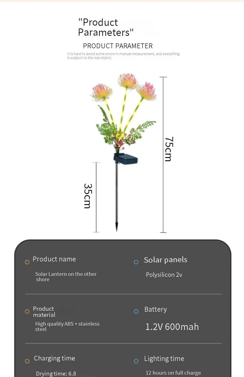 Cordão de Luzes LED Solar Firefly - IP66 à prova d'água para decoração de jardim externo com 8 modos de iluminação, autonomia de 12 horas, LED de 0,06 W, certificação CE_voghion.com