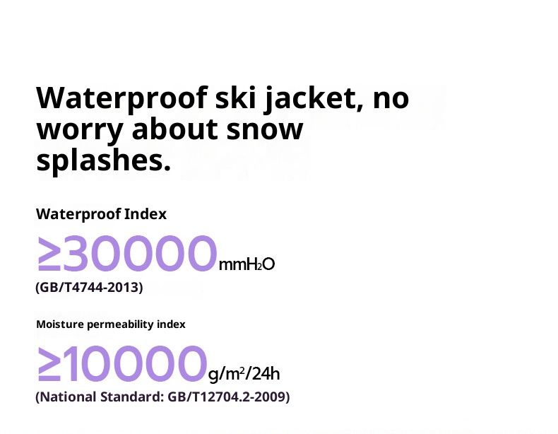 Unisex-Skianzug-Set – Wasserdichte und winddichte Schneejacke und -hose für Damen und Herren_voghion.com