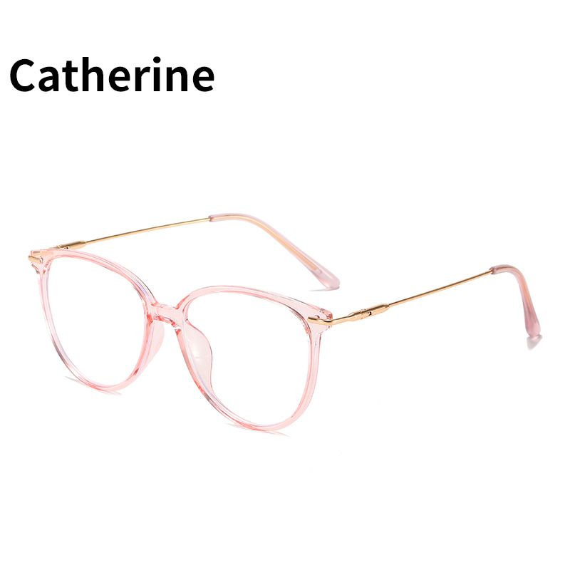 Blue Light Blocking Full Round Non-Prescription Radiation Protection Unisex Fashion Frame Glasses Spring_voghion.com