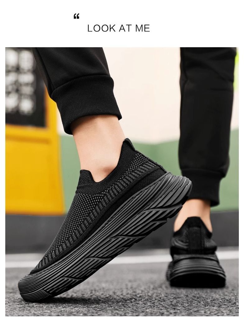Men's shoes summer new breathable thin socks casual sports shoes_voghion.com