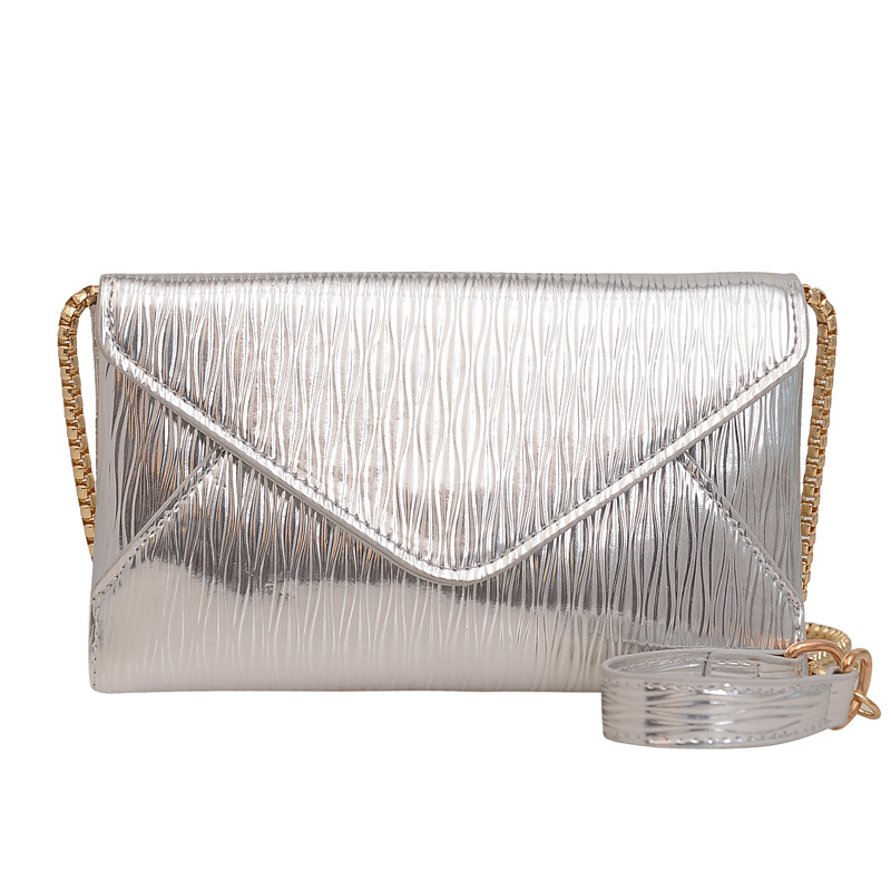 NOVEDAD DE VERANO 2022, bolso para mujer, nicho, cadena de Color brillante, Mini bolso de hombro tipo bandolera para fiesta, bolso de noche con mensaje_voghion.com