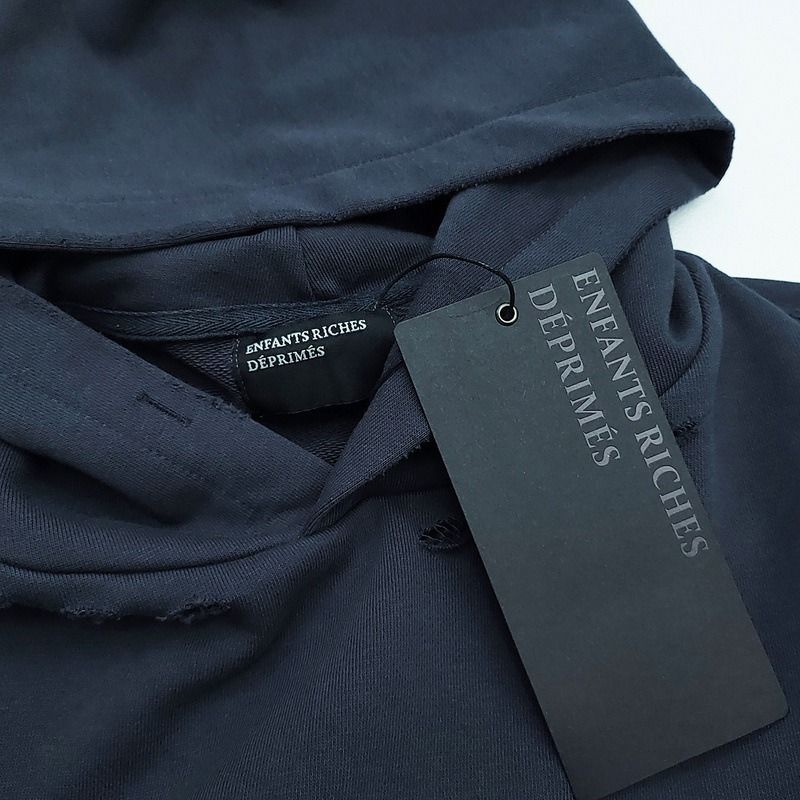 25FW Novo EDR Melancholy Rich Segunda Geração Moletom com capuz desgastado e lavado pesado Unissex Americano Casual_voghion.com