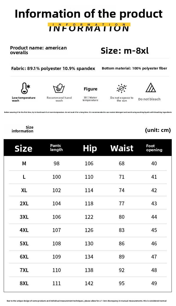 Pantaloni da lavoro retrò americani primaverili e autunnali da uomo, per attività all'aperto, alpinismo, tempo libero, antivento, taglia grande_voghion.com