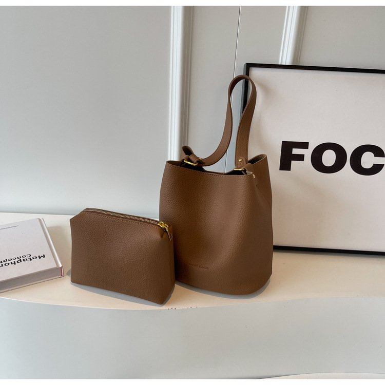 Damentasche Herbst neue Beuteltasche, vielseitig, einfach, One-Shoulder_voghion.com