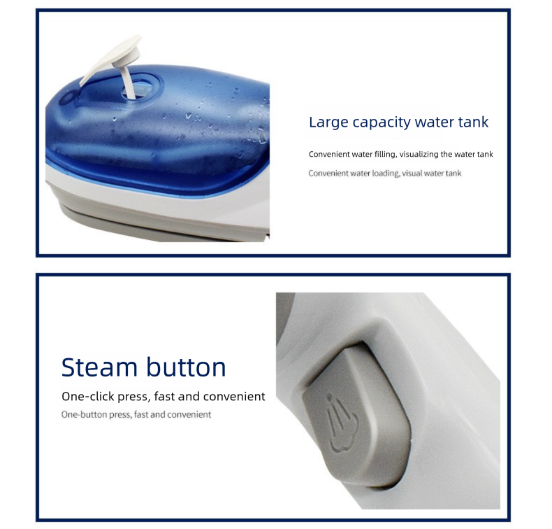 Student Handheld Steamer, Mini Garment Steamer For Dormitory, Portable Steam Brush Iron For Travel & Home_voghion.com