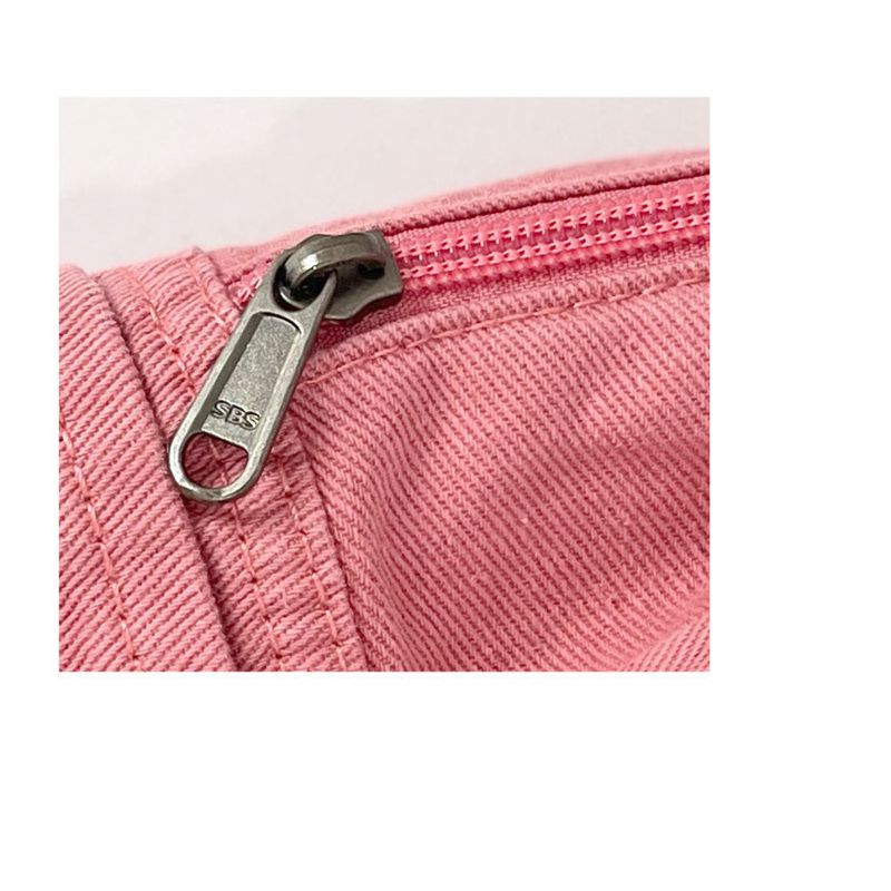 Fall/Winter 2025 New Large Capacity Backpack Denim Pink Multifunctional Crossbody Bag_voghion.com