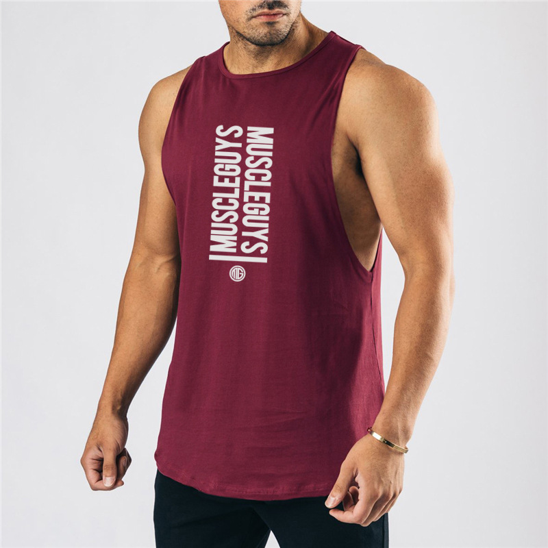 Sommer-Fitness-Sport-Camisole für Herren, atmungsaktives und locker sitzendes ärmelloses Trainings-T-Shirt zum schnellen Trocknen_voghion.com