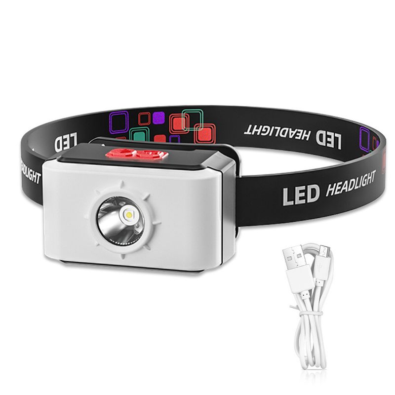 Nova fonte de luz dupla LED luz ajustável perto e longe com gancho magnético iluminação de emergência ao ar livre_voghion.com