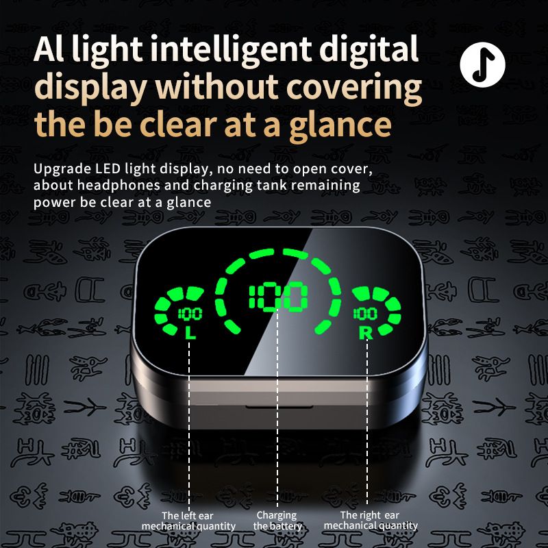 Ιδιωτικό μοντέλο YD05 YD03 YD04 ασύρματα ακουστικά TWS σε αυτί αντοχής για αθλήματα Bluetooth_voghion.com