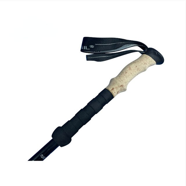 2 piezas bastones plegables para senderismo y trekking, bastones para marcha nórdica_voghion.com