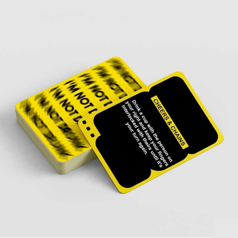 I'M NOT DRUNK I'M NOT DRUNK Drinking Game Party Board Game Cards_voghion.com