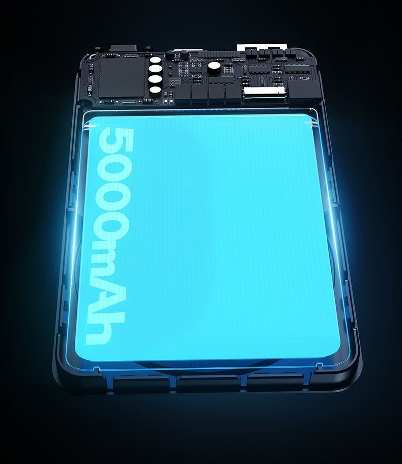 Magnetische Powerbank mit PD-Schnellladung, tragbarer 22,5-W-Akku für iPhone und Android, schlank und leicht (Schwarz/Weiß/Dunkelgrün/Dunkelviolett)_voghion.com