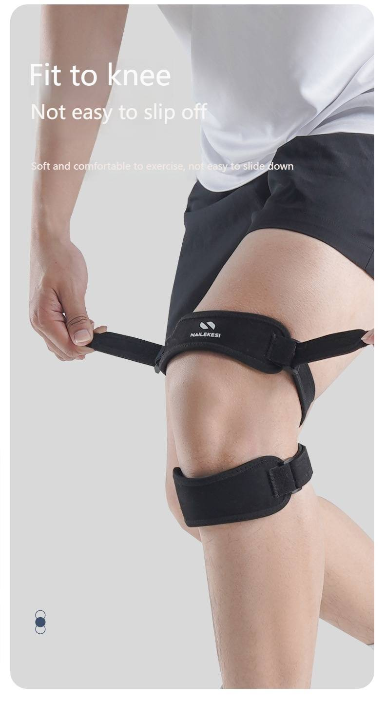 Professional Knee Support Brace For Running, Basketball & Sports – Breathable Compression Sleeve With Patella Stabilizer – Unisex Design_voghion.com