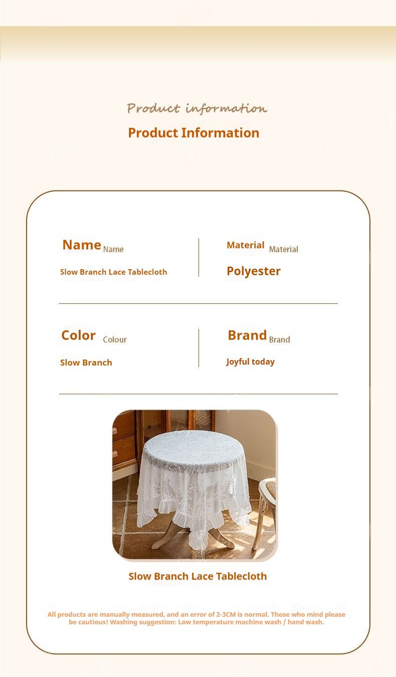 Tovaglia in pizzo francese – Copritavolo ricamato in poliestere per matrimoni, sala da pranzo e arredamento per la casa (90x90 cm/120x120 cm/140x140 cm/140x180 cm, bianco)_voghion.com