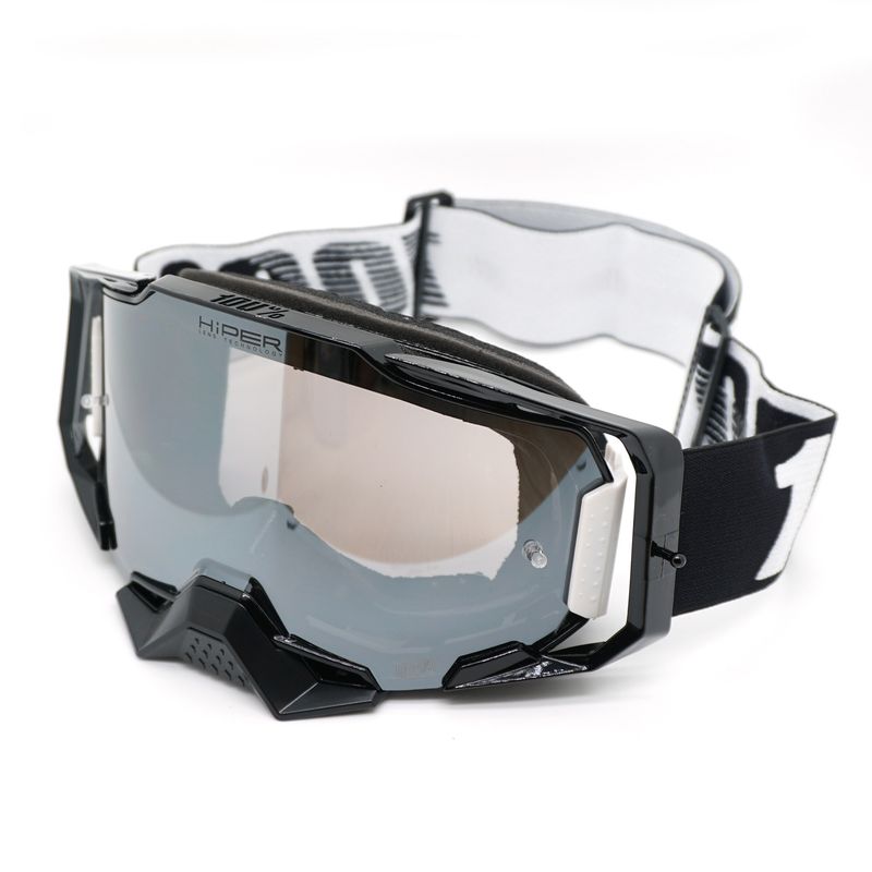"100% UV Protection Sports Goggles For Motorcycle Cycling & Skiing - Windproof & Anti-Sand With Interchangeable Lenses_voghion.com