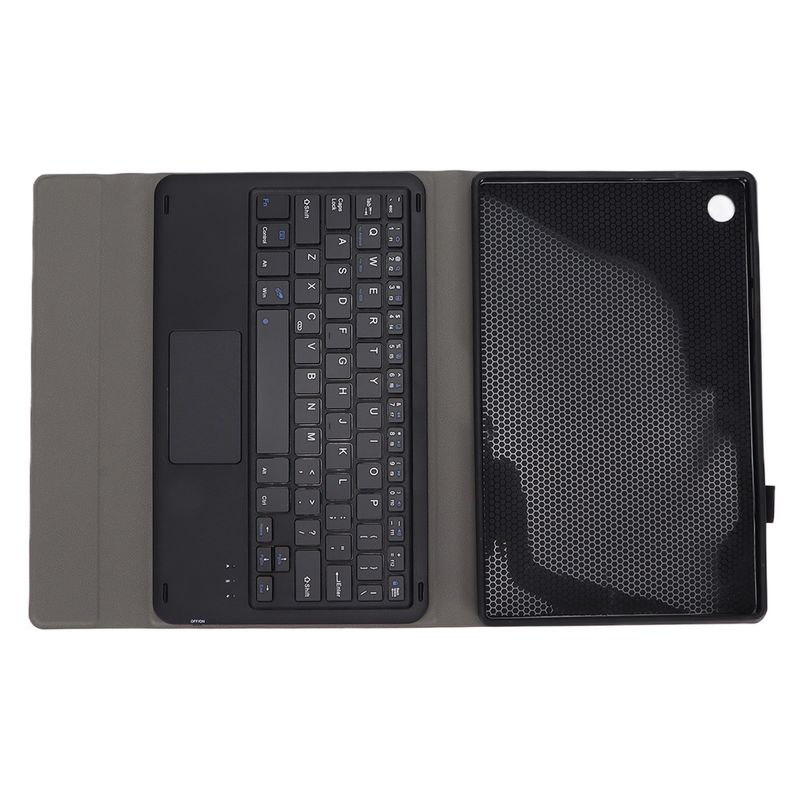 Black Wireless Removable Keyboard Touchpad Computer Accessories With PU Leat HOT_voghion.com