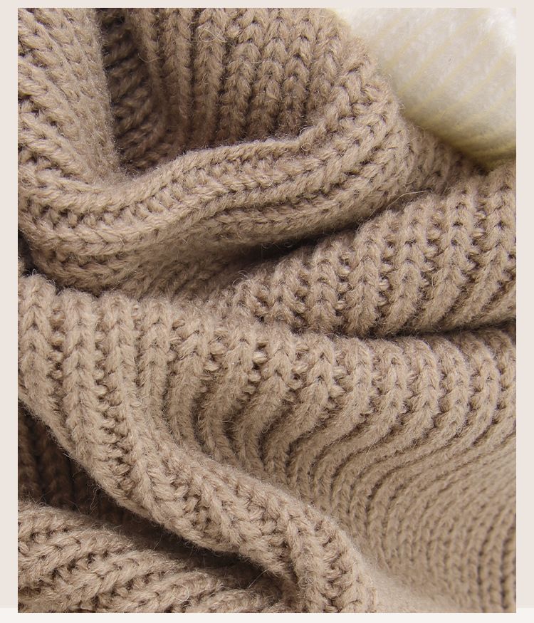 Calzini in lana spessi e caldi in stile giapponese da donna, leggings e copripiedi lavorati a maglia_voghion.com