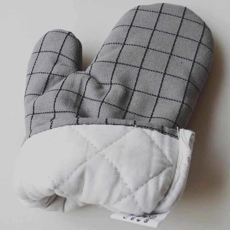 Modernes, minimalistisches Ofenhandschuh- und Topflappen-Set – hitzebeständige Küchenhandschuhe mit rutschfestem Griff, geometrische Muster (16 x 26 cm)_voghion.com