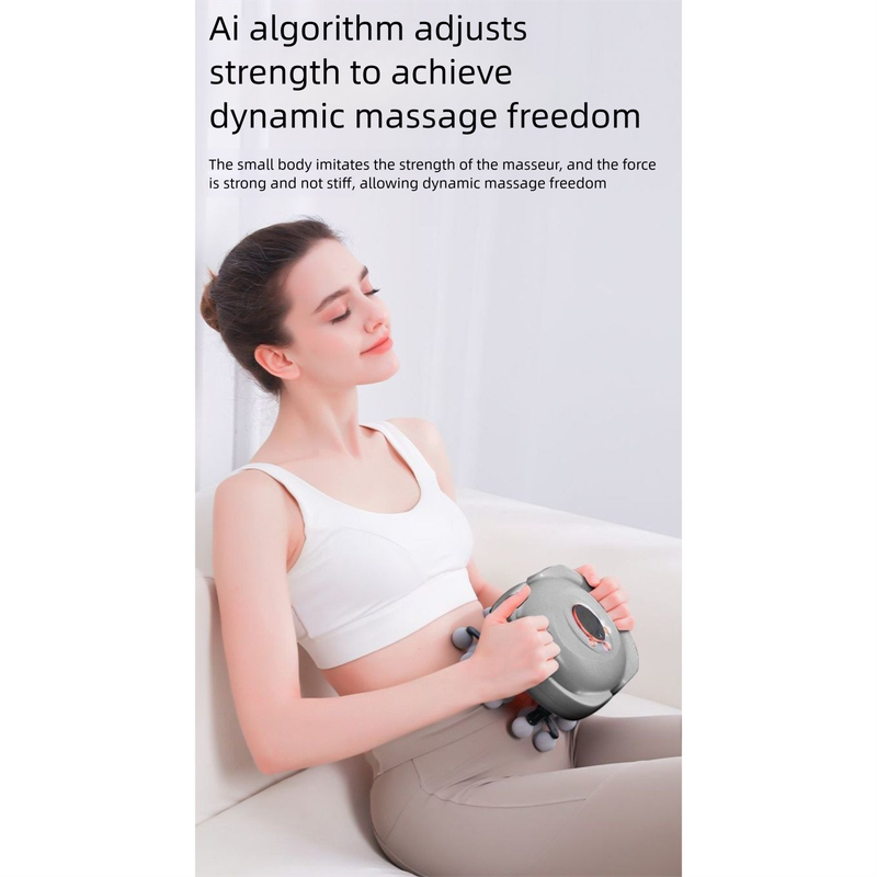 Professionelle Faszienpistole für den Heimgebrauch, Hochleistungs-Massagehammer, Muskel-Taille, Ganzkörpermassagegerät, lange Batterie_voghion.com