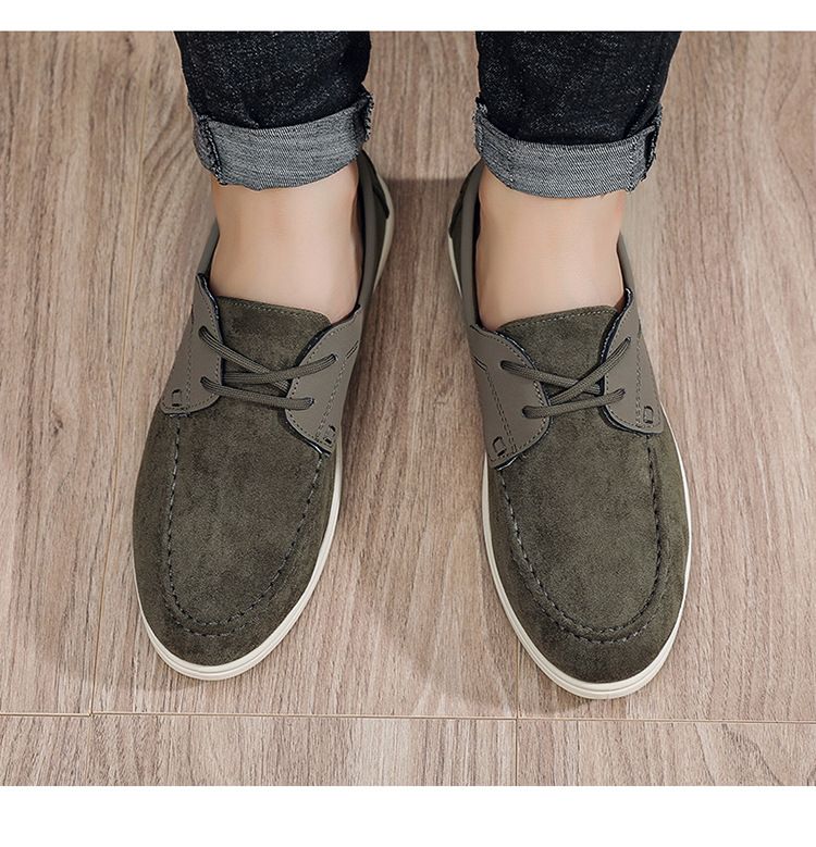 SHLIANG Neue bequeme Business-Schuhe, weiche, rutschfeste Casual Flats, atmungsaktive Herren-Trendy-Mode-Wanderschuhe Y0685_voghion.com