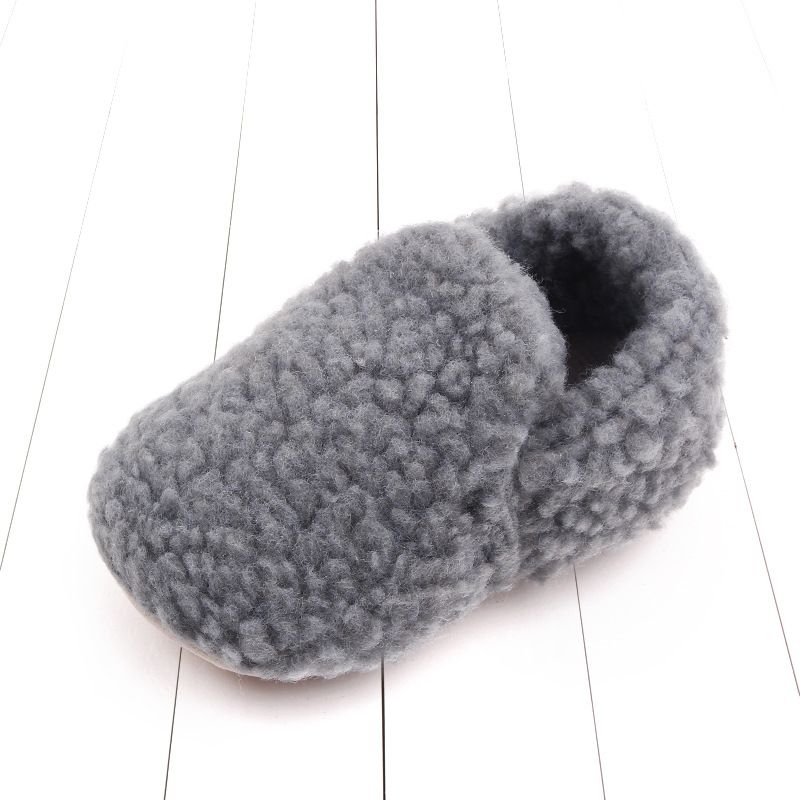 Scarpe da bambino autunno e inverno scarpe da bambino foderate in pile suola in gomma morbida antiscivolo scarpe da bambino scarpe di cotone scarpe da bambino all'ingrosso 2706_voghion.com