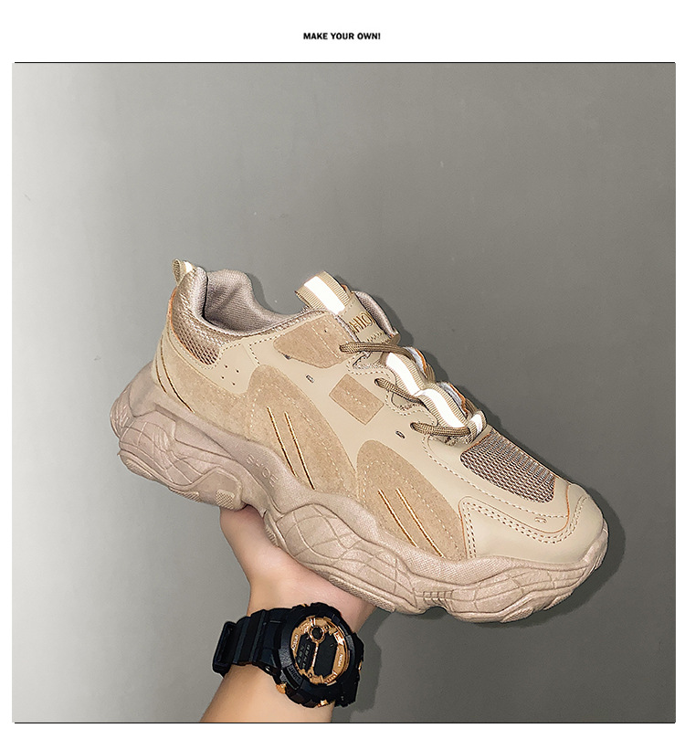2023 Primavera Nuovi Uomini di Scarpe Alla Moda Coreano Papà Scarpe da Uomo in Stile Harajuku Scarpe da Ginnastica Casual da Uomo Scarpe Alla Moda All'ingrosso_voghion.com