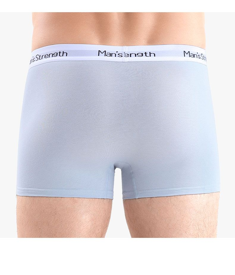 4-teiliges Set mit Boxershorts, große Größe, nahtlos, Baumwollfeile, Herren-Boxershorts, Sommer, dünner Abschnitt, Größe L-3XL_voghion.com