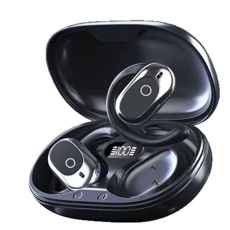 Sprādzienbīstamas nokarenas auss OWS trokšņus slāpējošas Bluetooth bezvadu austiņas TWS var griezties par 130 °, neiekļūstot ausī_voghion.com