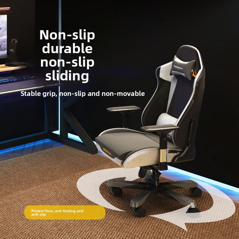 Premium-Gaming-Teppich aus Polyester – rutschfeste Stuhlmatte für PC-Aufstellung, moderner minimalistischer Bodenschutz für Wohnzimmer/Schlafzimmer (mehrere Größen und Farben)_voghion.com