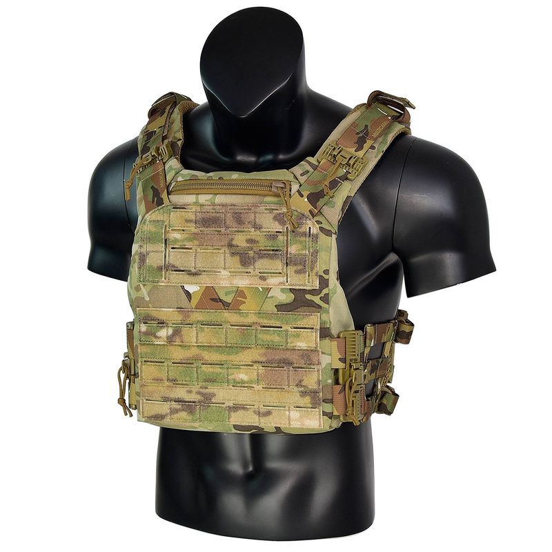 Tactical Vest – Israeli K19 Style Quick-Release Combat Vest For Airsoft, Military Training & Outdoor Survival (MOLLE-Compatible & Durable Nylon)_voghion.com