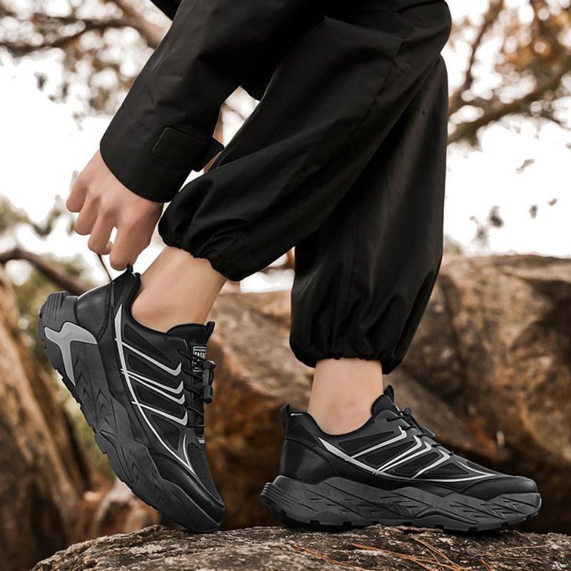 Men's 2025 New Sports Casual Shock Absorption Versatile Training Non-Slip Wear-Resistant Soft Sole Running Shoes U105-1_voghion.com