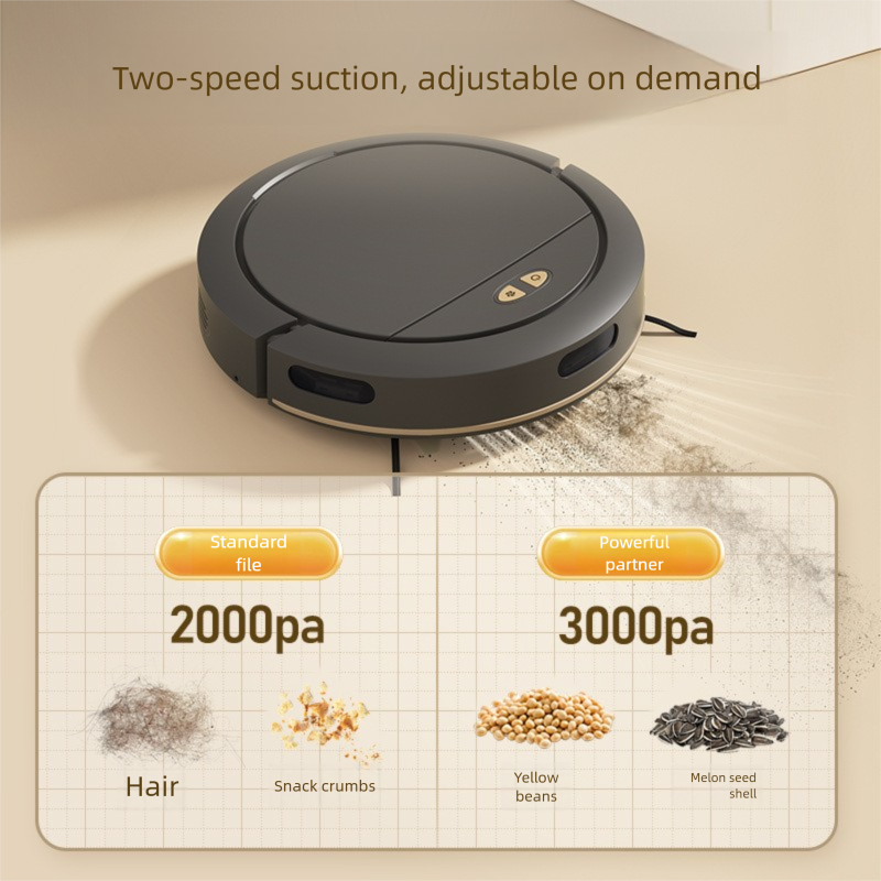Fully Automatic Robot Vacuum - 3-in-1 Sweeping Mopping Vacuuming Machine For Home_voghion.com