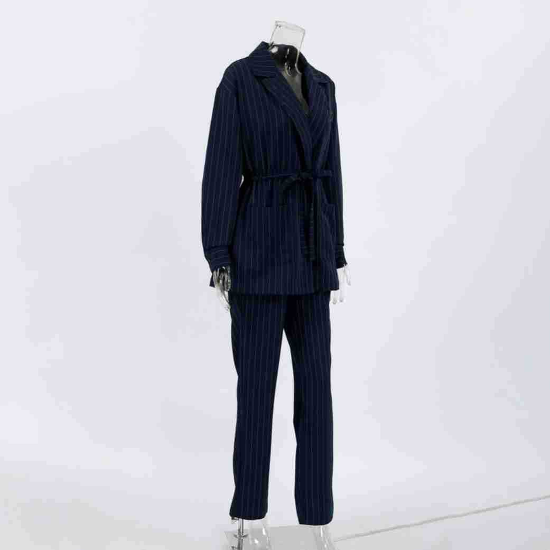 Women's suits fall new casual fashion street trend long-sleeved trousers._voghion.com