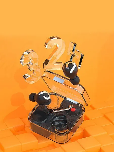 Sports Waterproof Bluetooth Earbuds, TWS Wireless Headphones With Noise Cancellation Mic, Secure Fit For Running, Gym, Workout_voghion.com