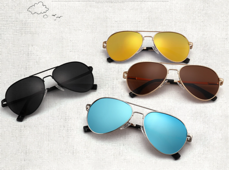 Unisex für Kinder Mode Outdoor Sonnenschutz Sonnenbrille Persönlichkeit Trends Schutzbrillen können von Jungen und Mädchen verwendet werden_voghion.com