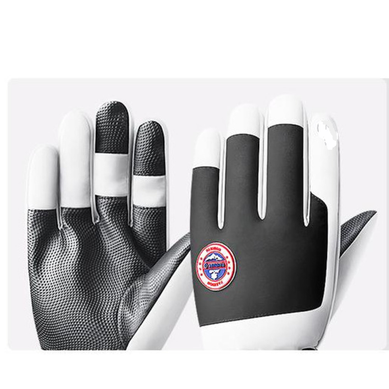 Guanti da sci invernali, touch screen, moto, isolamento in peluche, guida spessa, impermeabili, antivento, resistenti al freddo,_voghion.com