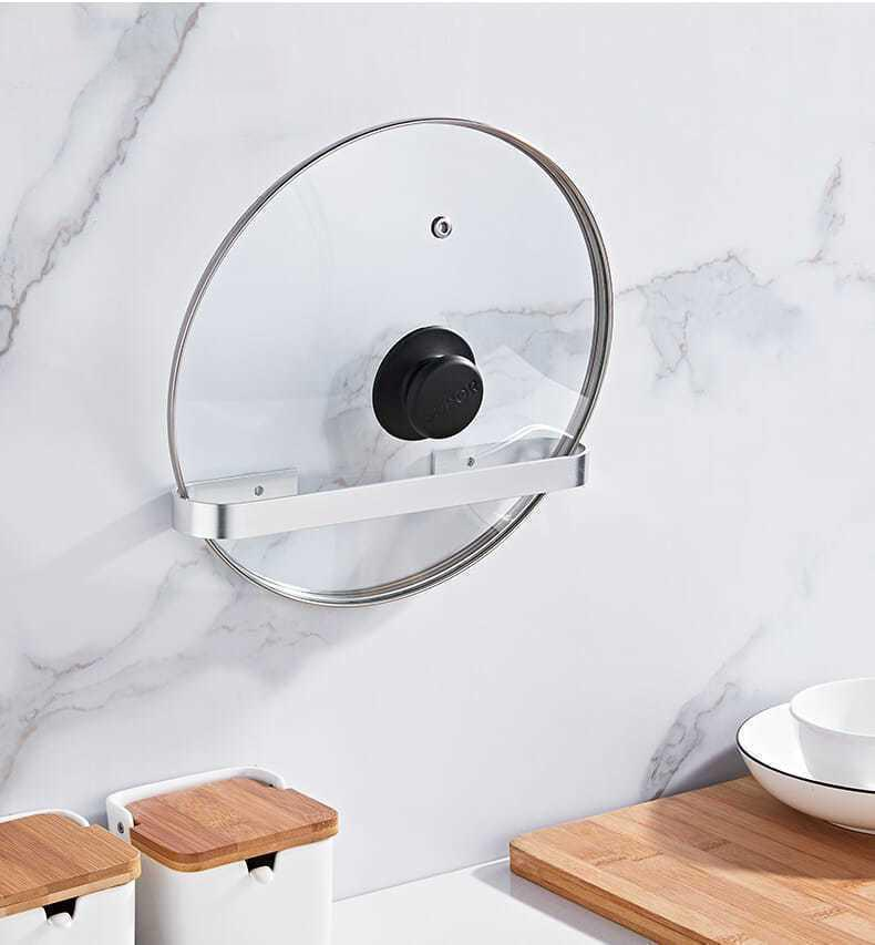 No-Drill Wall Mounted Shoe Rack - Space Aluminum Bathroom Organizer For Slippers_voghion.com