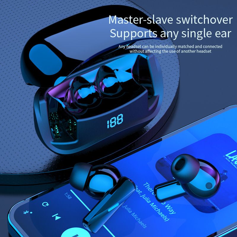2024 New Mate60 Pro Wireless Earphones Bluetooth 5.3 Digital Noise Reduction in Ear Sports Listening_voghion.com
