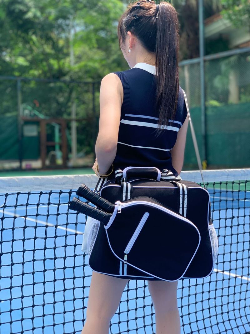 Multifunctional Badminton Large Capacity Outdoor Tennis Sports Crossbody Pickleball Racket Bag_voghion.com