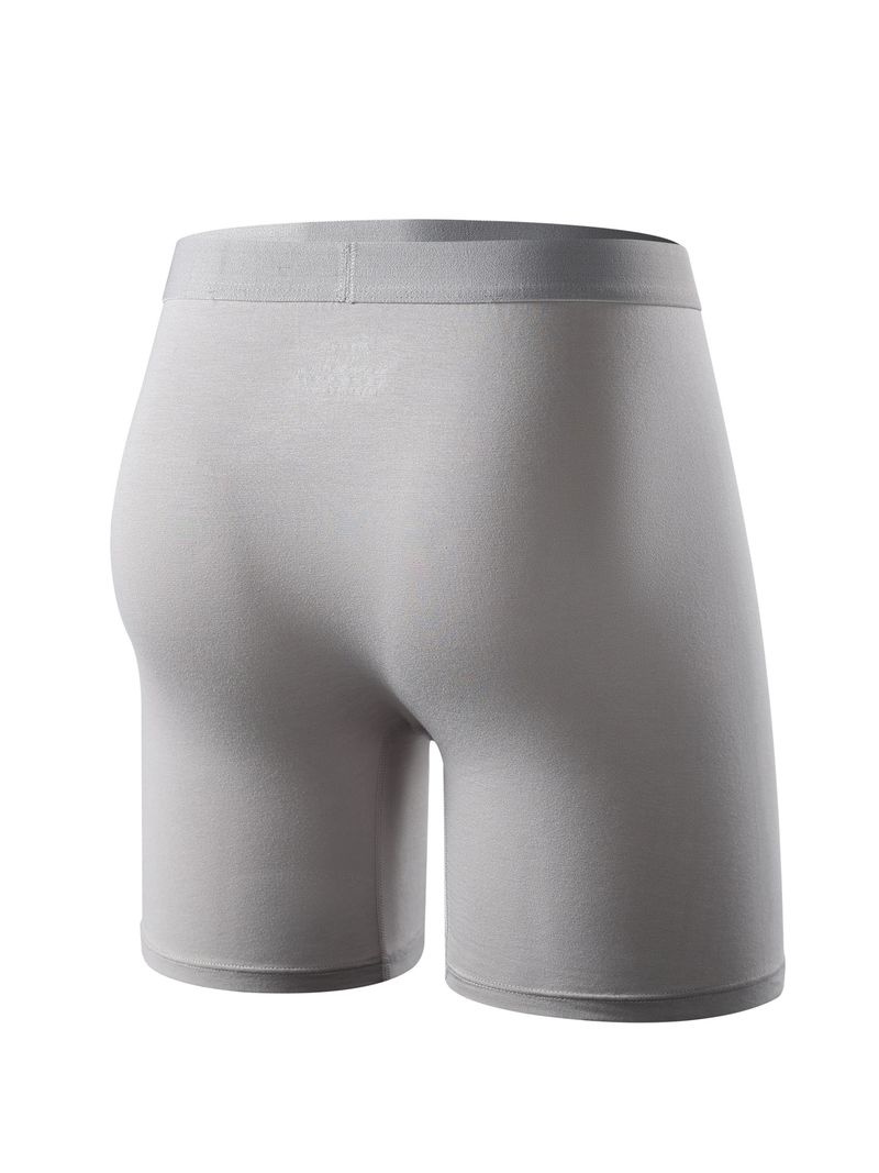 Men's Underwear Long Underwear Mid Waist Black Boys' Pants Students Youth Sports Leisure_voghion.com