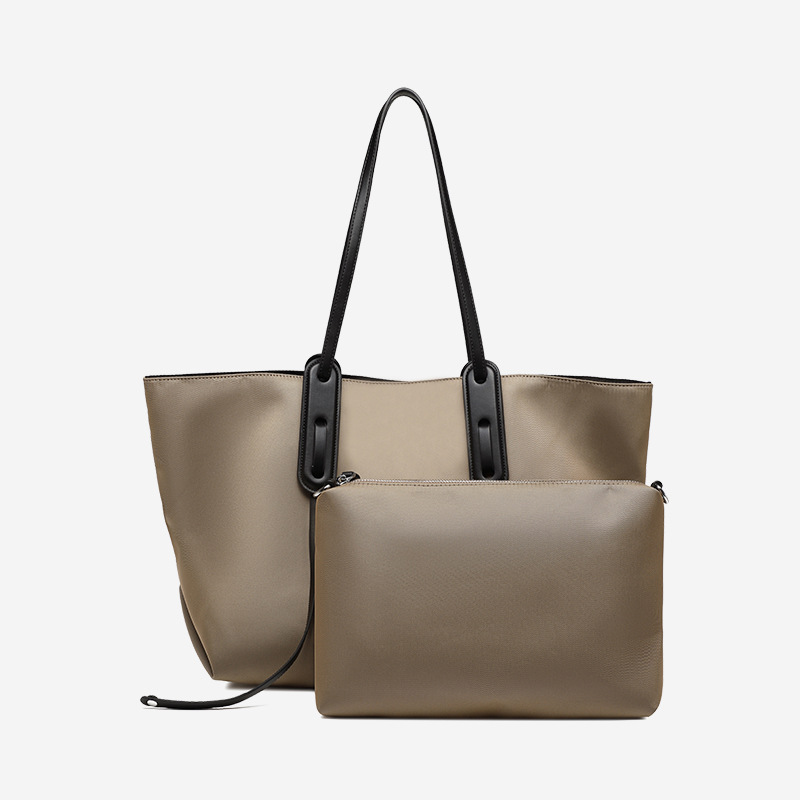 New Tote Mother Women's Capacity Handbag Shoulder Canvas Waterproof Oxford Cloth Large Bag_voghion.com