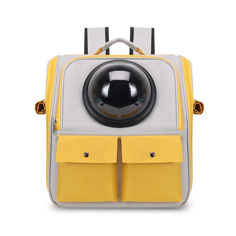 Borsa versatile alla moda per animali domestici, trasportino per gatti, borsa portatile per esterni, grande contenitore per aereo, capsula spaziale_voghion.com